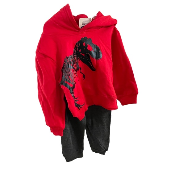 Alex & Jack 2 piece joggers set size 2T - Picture 2 of 8